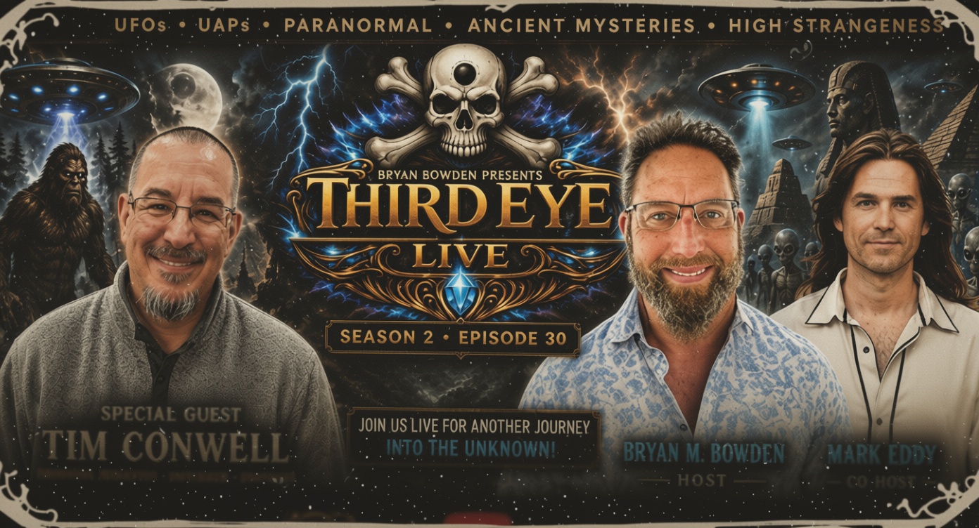 Tim Conwell appears on Third Eye Live episode 30