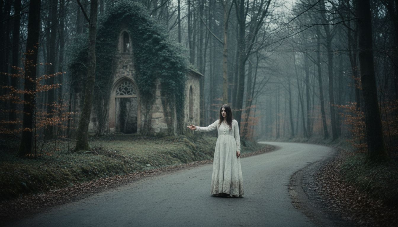 The Lady in White Haunting Ebersberg Forest