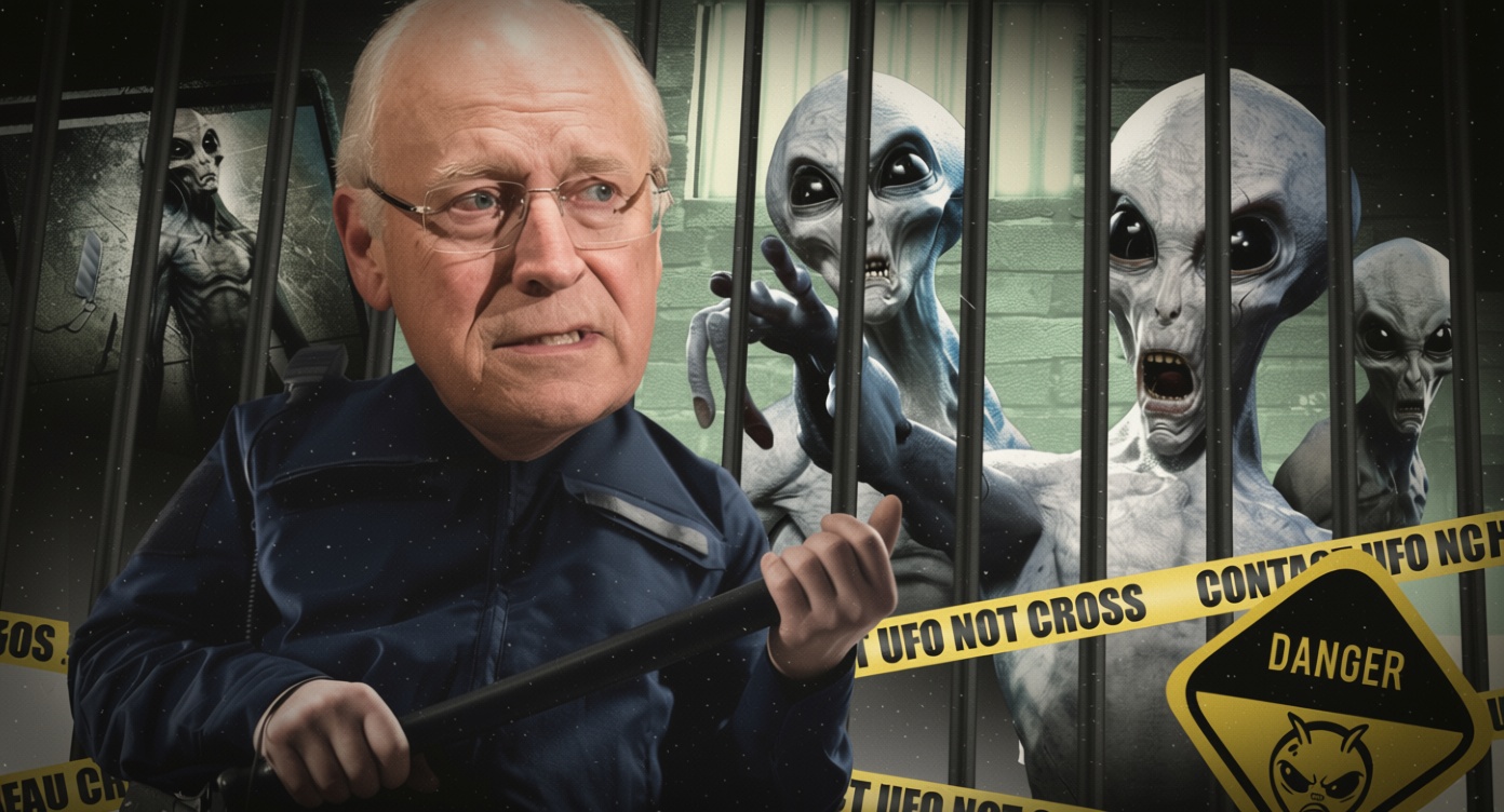 Whistleblower says Dick Cheney oversaw alien detainment after UFO crashes