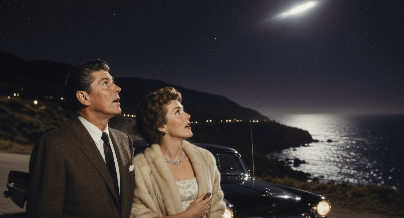 Article examines UFO sightings associated with Jimmy Carter and Ronald Reagan