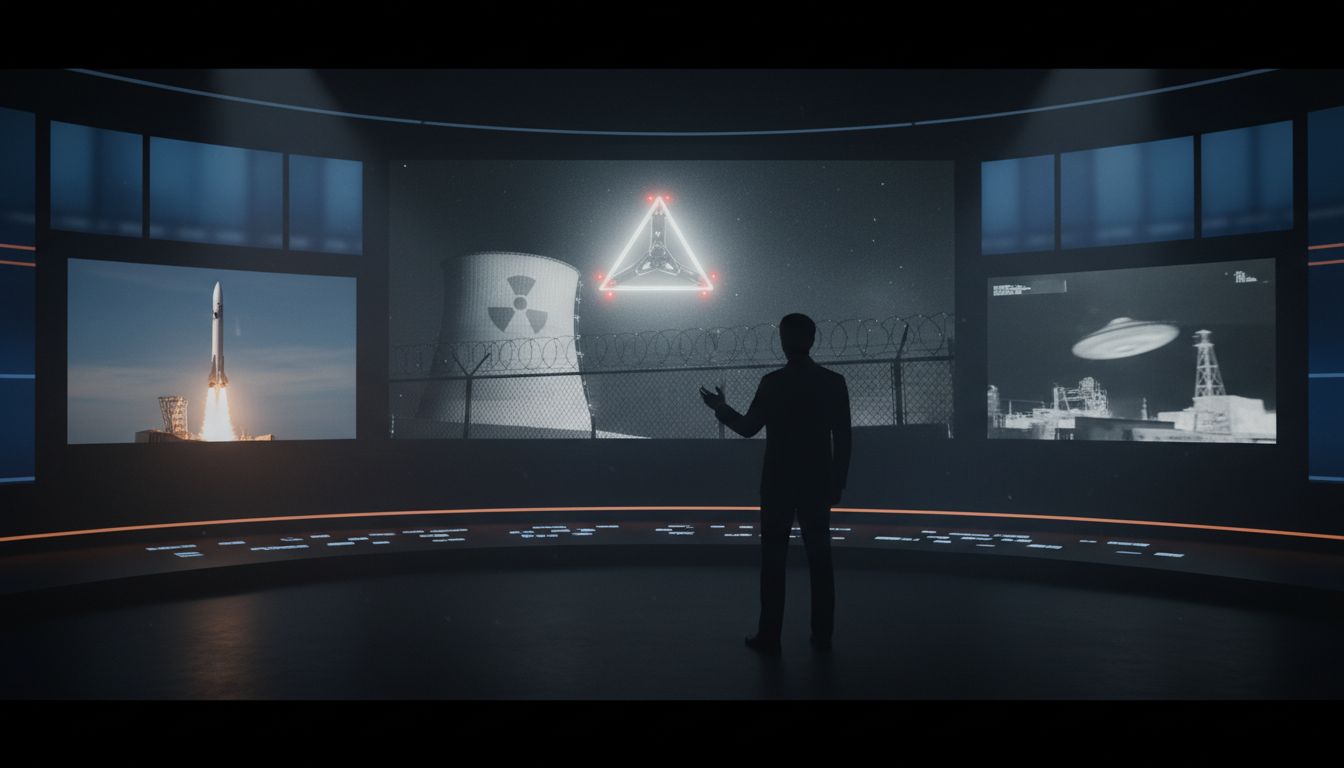 UFOs at Nuclear Sites, New Glenn Launch, 3D Exoplanet Map & SpaceX Aid