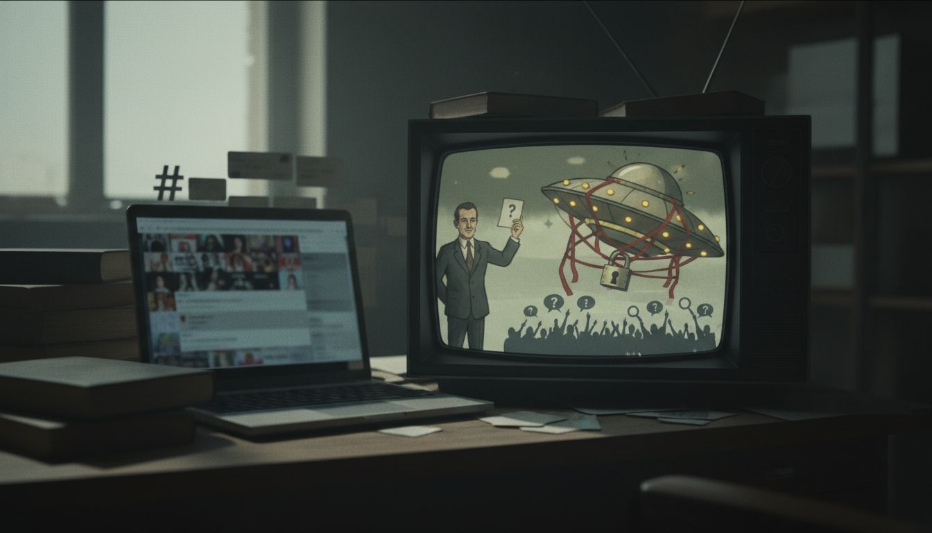 Satirical video depicts UAP disclosure activism