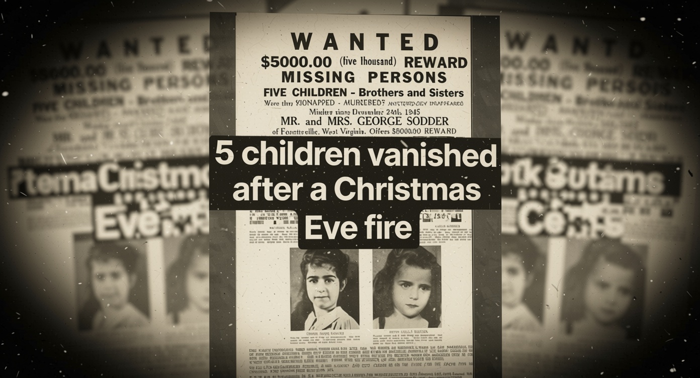 YouTube short explores the paranormal mystery of five missing children