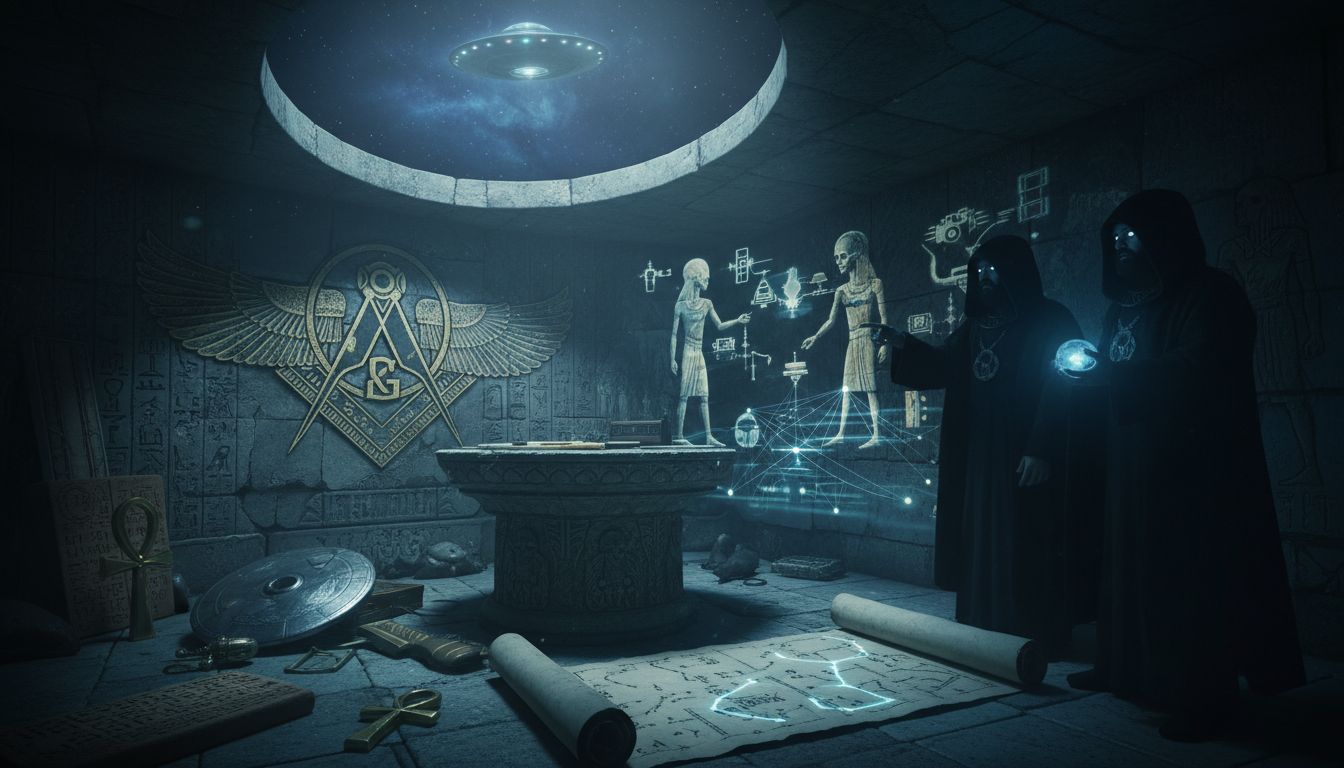 Is There A Connection Between Secret Societies And Ancient Aliens Thousands Of Years In The Past?