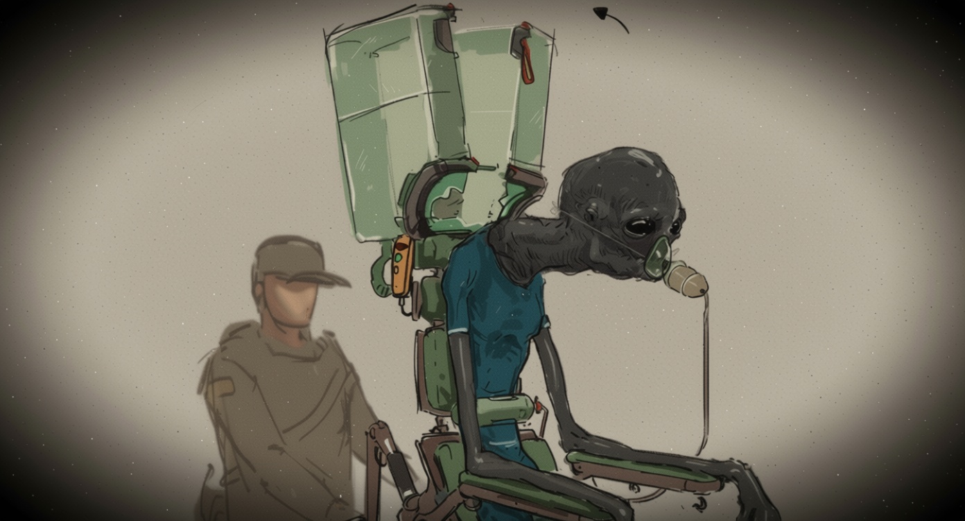 Disclosure Day concept art shows early alien and UAP designs