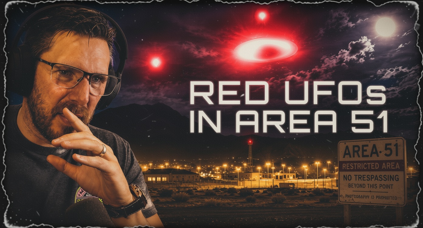 Community analysis reviews viral Area 51 clip showing red orbs