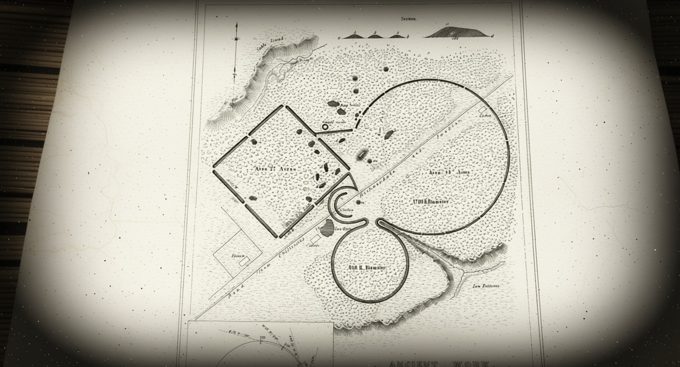 Article argues Hopewell earthworks were part of a system of geometry and astronomy