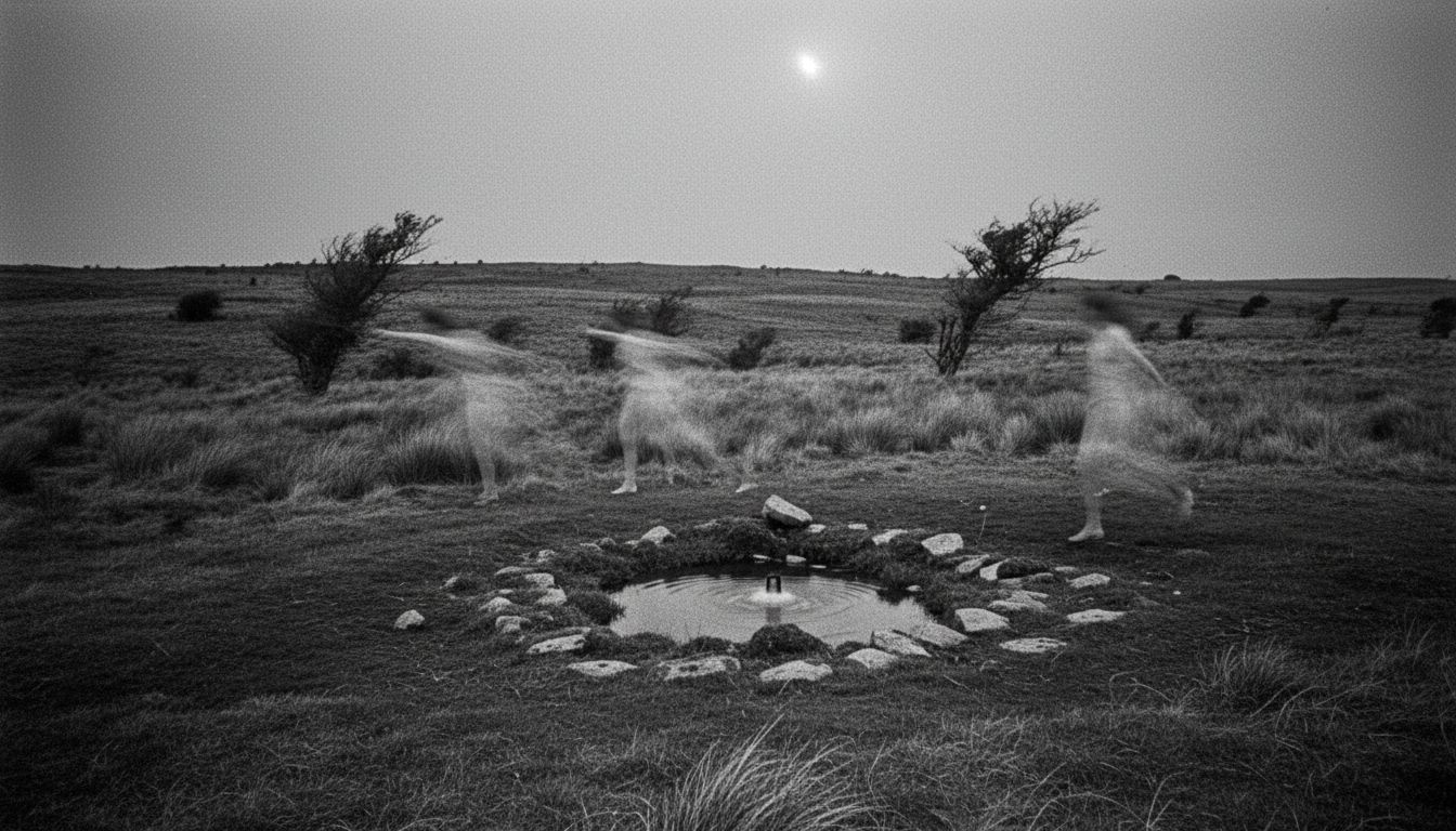 Feltrim Hill is said to be haunted by ghosts near a sacred spring