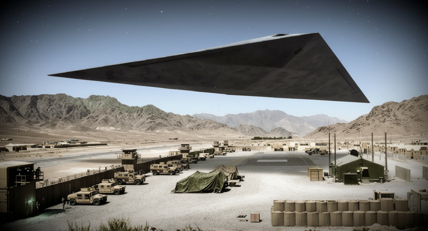 Former RAF member reports three triangular objects over Bali hotel