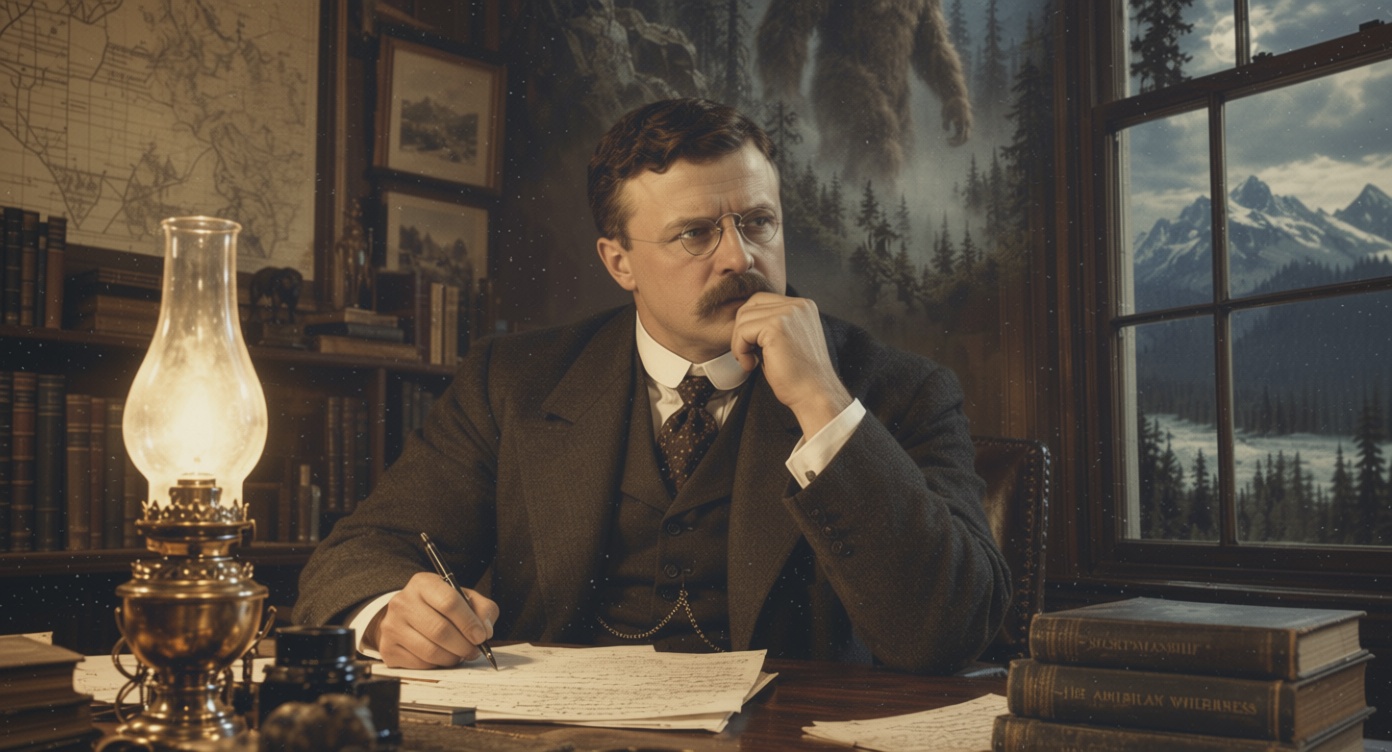 Theodore Roosevelt recorded Bauman's story in The Wilderness Hunter