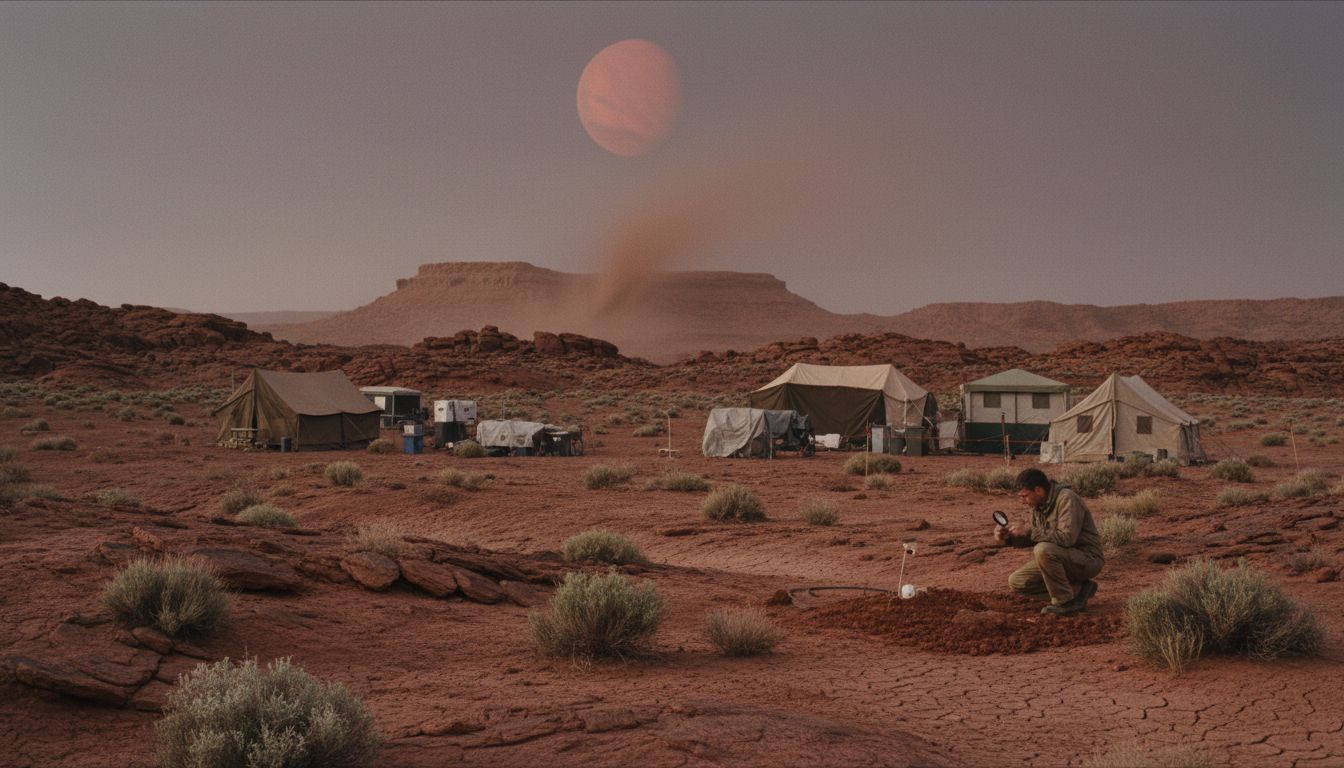 Article examines theories about a possible connection between Earth and Mars