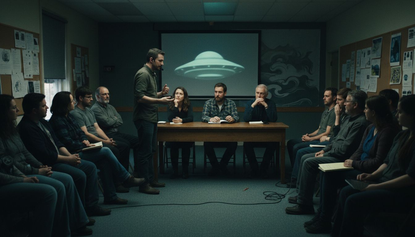 Discussion of alien encounters, abductions and Whitley Strieber's experiences
