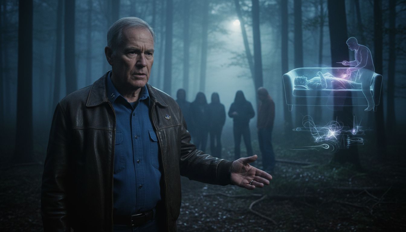 USAF Charles Halt reaction video - Rendlesham Forest Incident