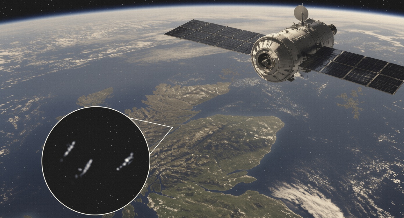 Woman reports possible Nessie sighting in satellite imagery near Inverness