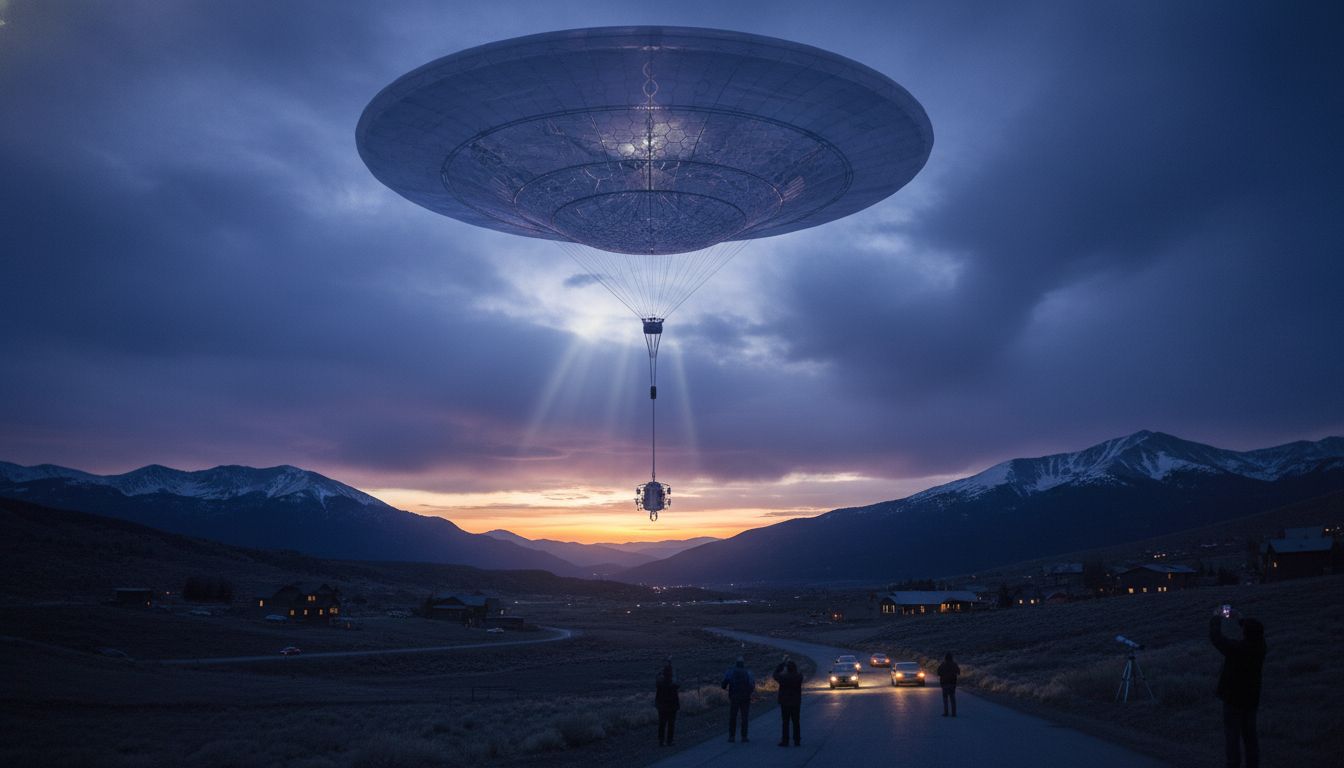 UFO? Military operation? Questions surround balloon seen above Colorado mountains