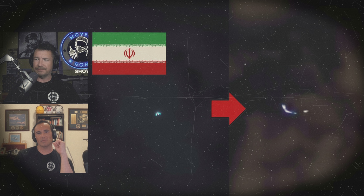 Two pilots debunking the UFO video in Tehran