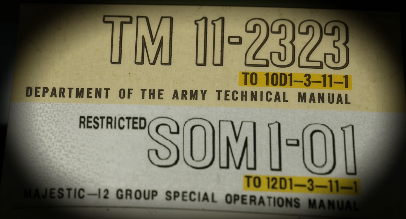 Origins of the Majestic-12 SOM1-01 Special Operations Manual