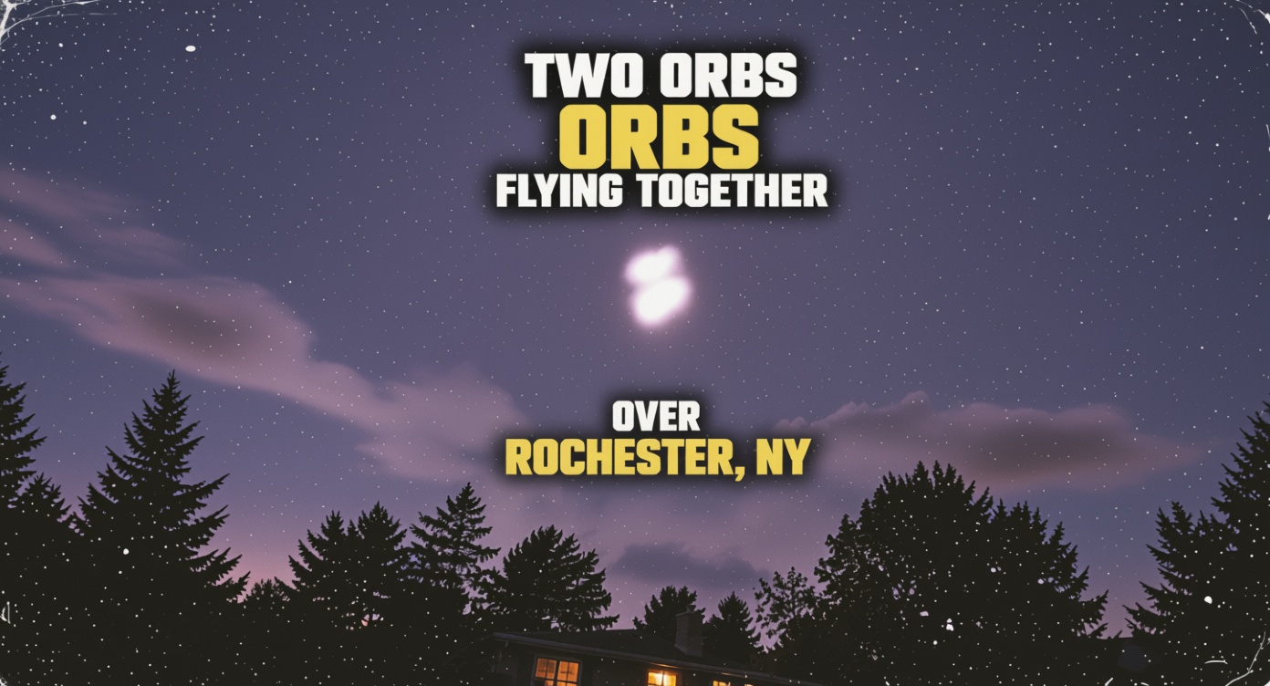 Two Orbs over New York