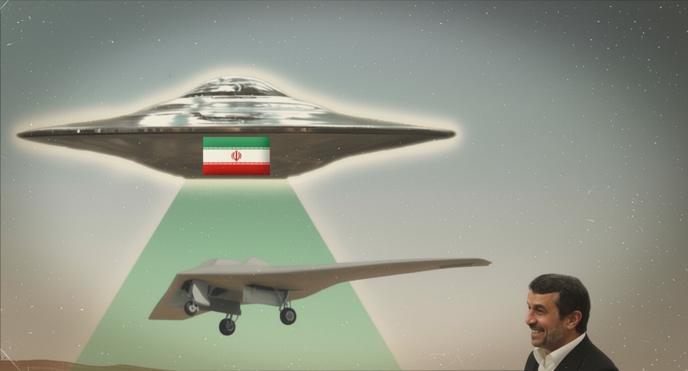 Engineer claims Iranian flying saucer downed U.S. drone