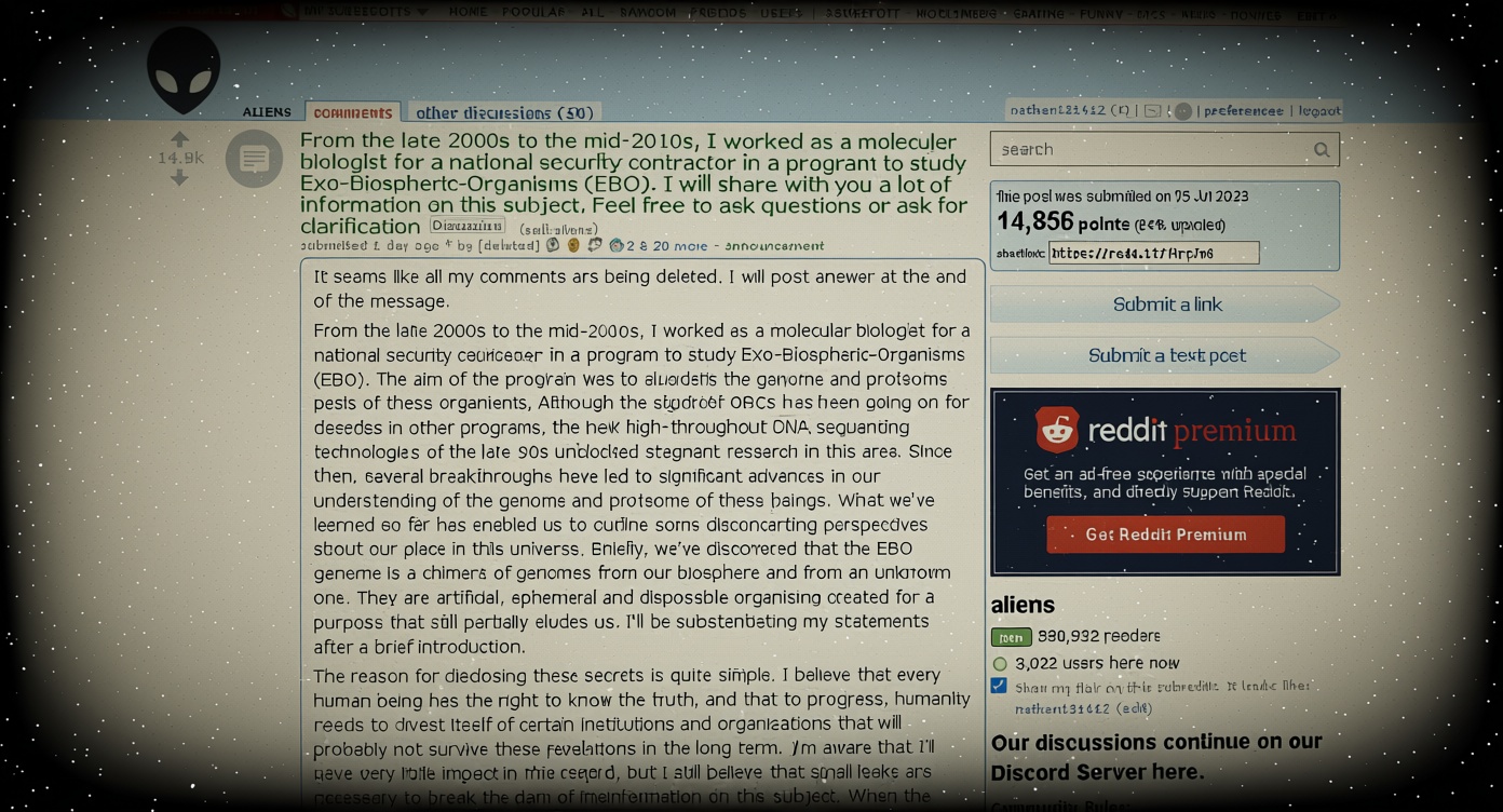 The EBO Scientist Post: What It Claims, Where the Biology Falters, and What Later Retellings Add