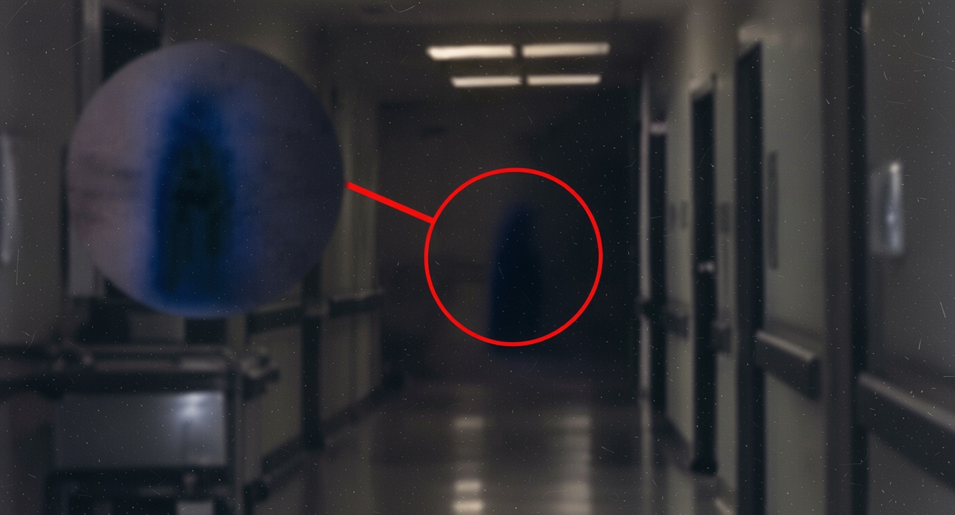 Un video muestra una figura no identificada en un hospital mexicano