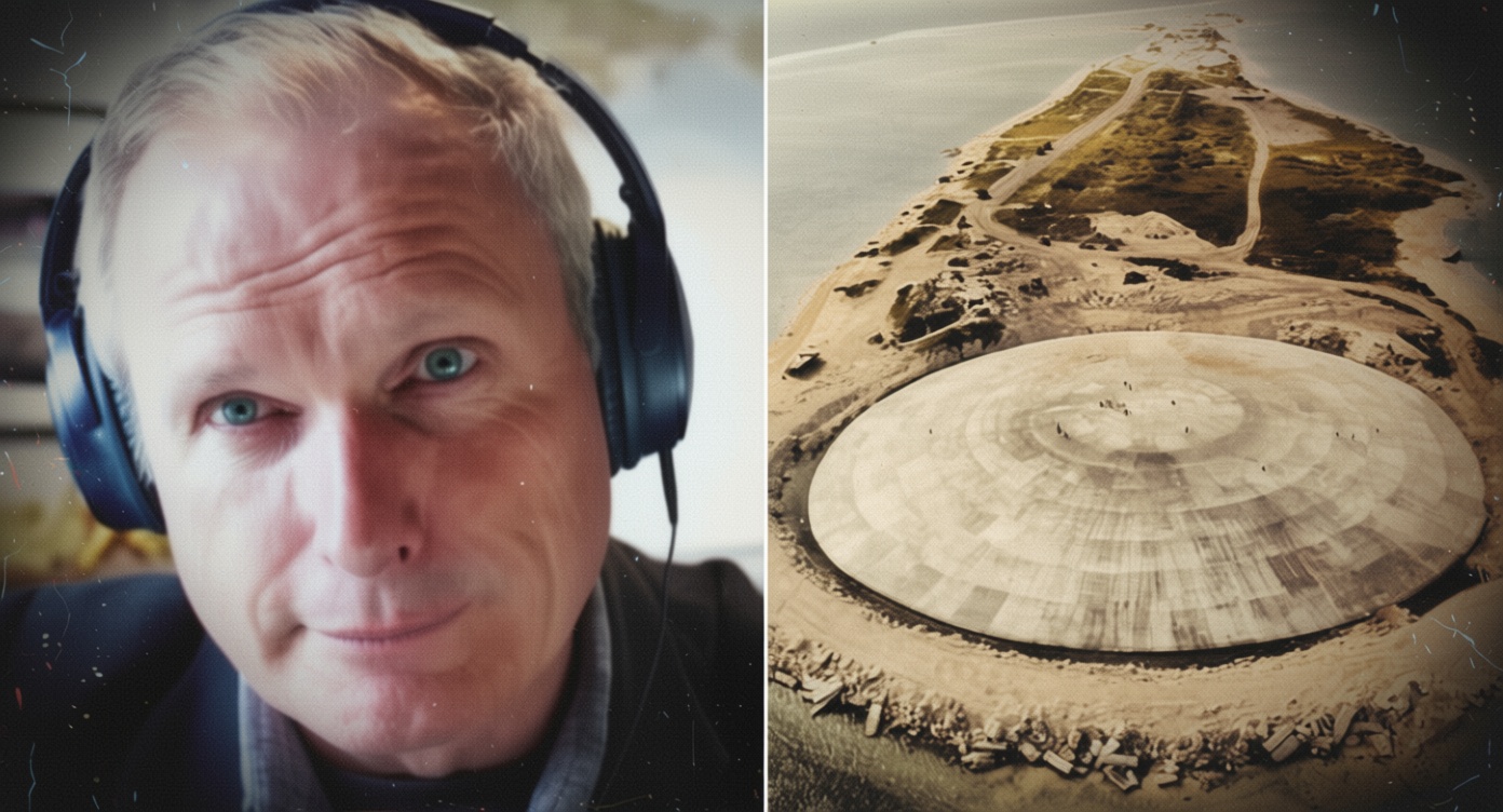 Reddit post features image of Ross Coulthart and references a UFO claim