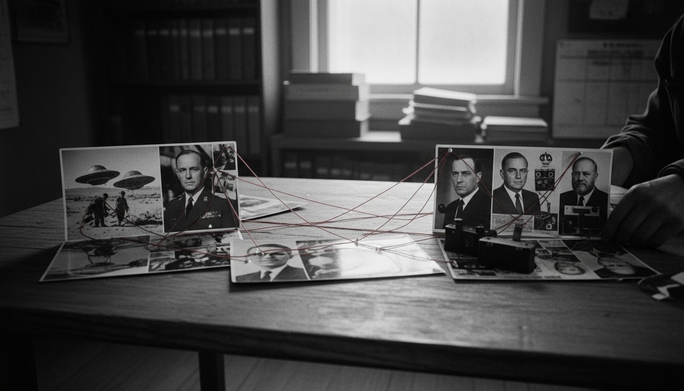 Post advances unverified connections between UFO programs and historical figures