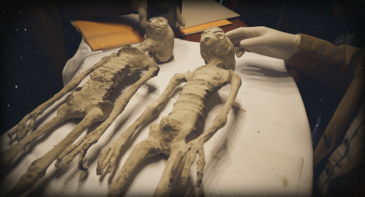 Unverified Reddit post claims evidence of 16 extraterrestrial bodies was discovered