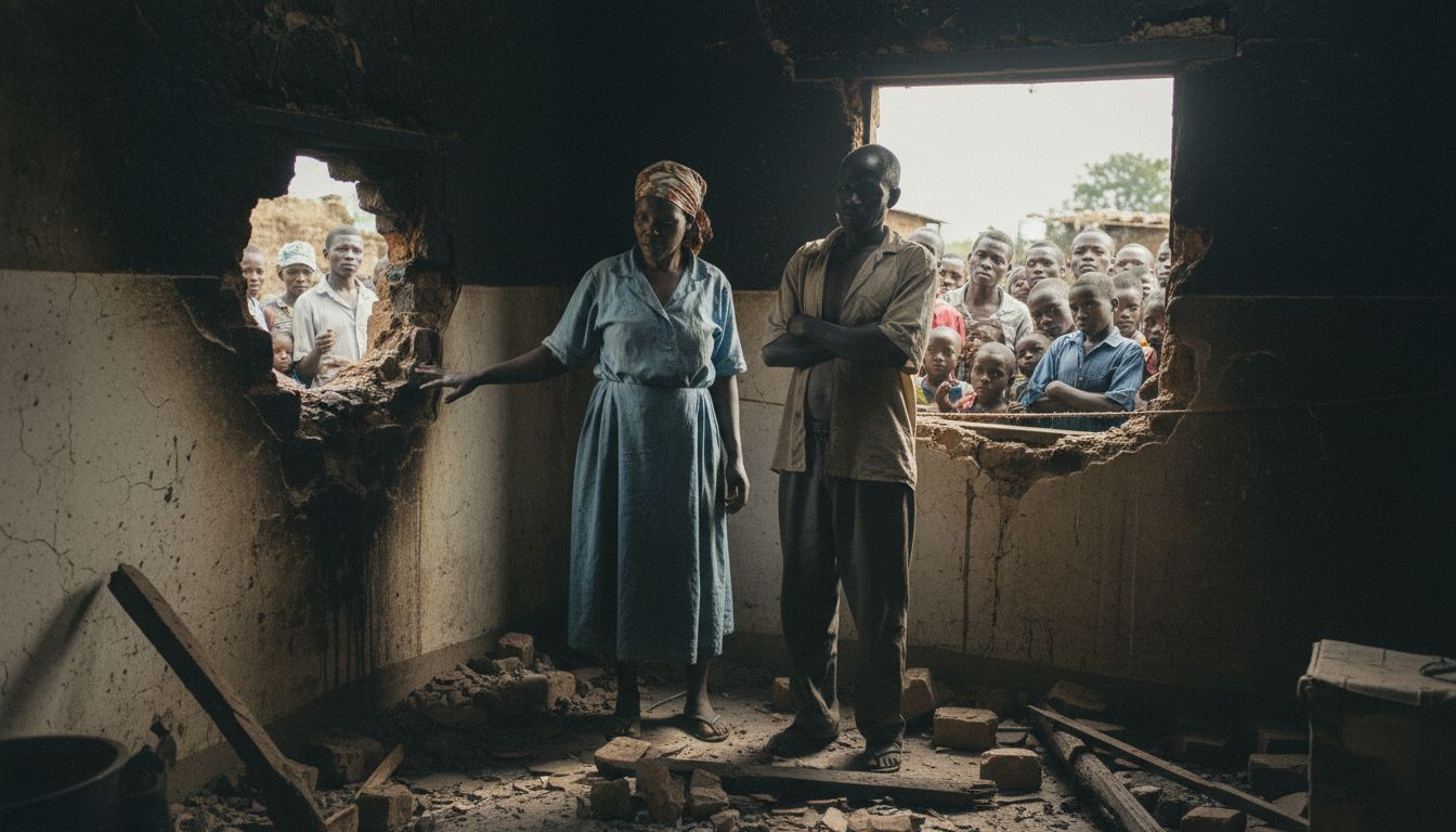 Kenyan man demolished kitchen after wife reportedly saw Virgin Mary image in soot