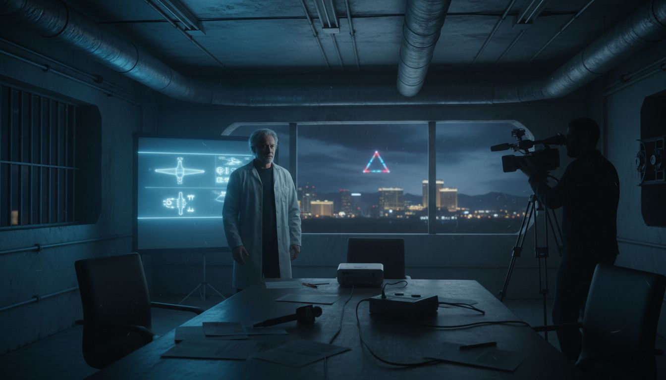 Scientist reveals details of top-secret UFO research in Las Vegas - KLAS 8 News Now