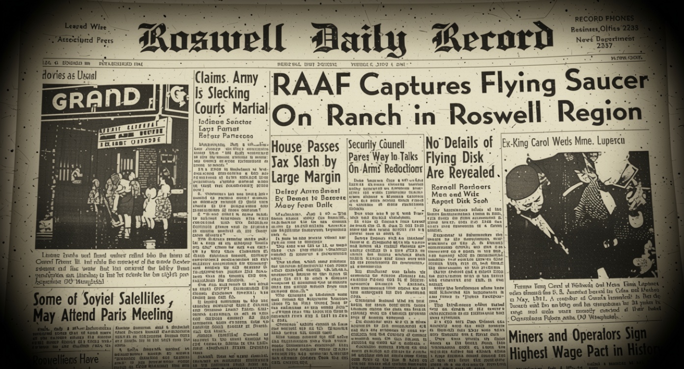 Article reviews unresolved debates over Roswell, Aztec and Varginha UFO cases