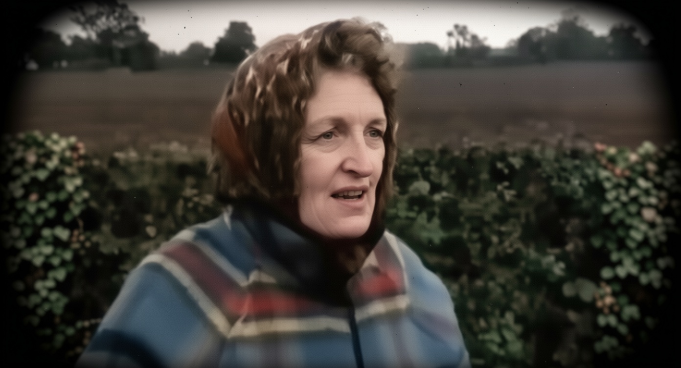 Jessie Roestenberg, describes witnessing a UFO with “beautiful” occupants with long golden hair