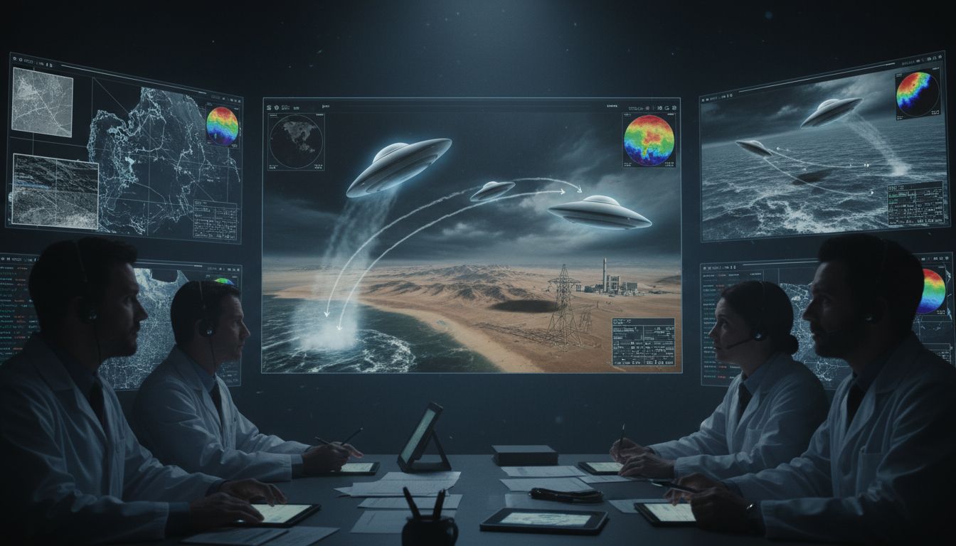 The Latest UFO Sightings Caught By Satellites