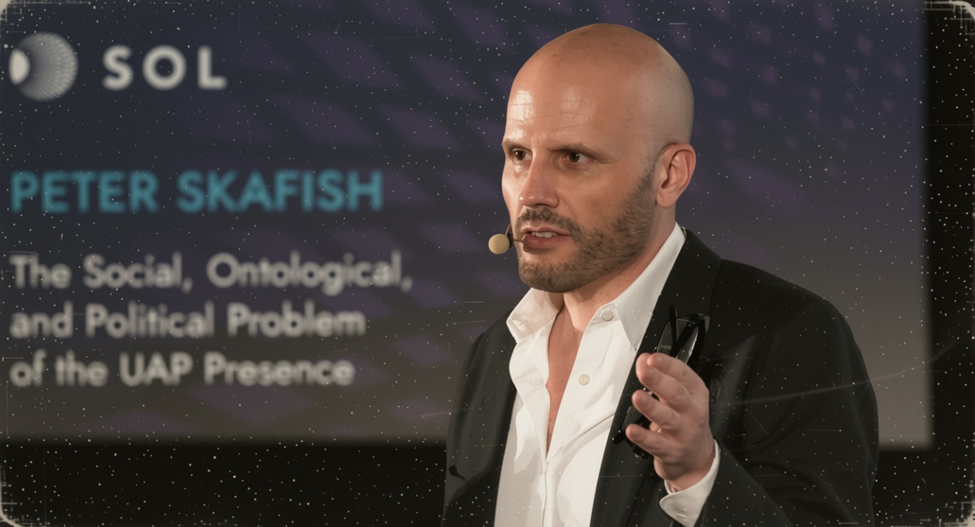 Peter Skafish discusses the social, ontological and political problem of UAPs