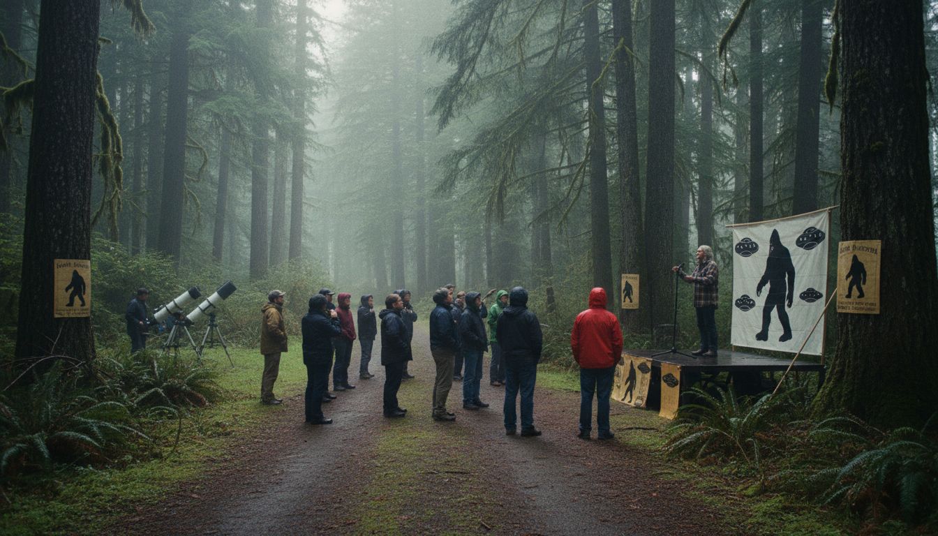 Washington's reported Bigfoot, Gravity Hill and Oakville phenomena