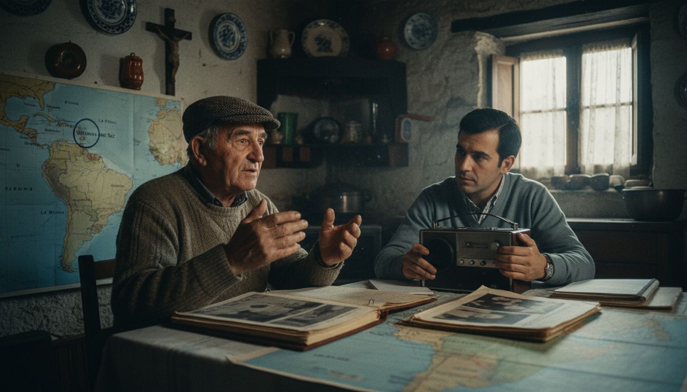 1979 interview with witness to 1953 Villares del Saz landing