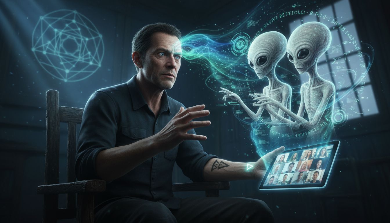 Rob McConnell Interviews - JIM ANDRE - Alien Channeler and Tattooed By The Extraterrestrials