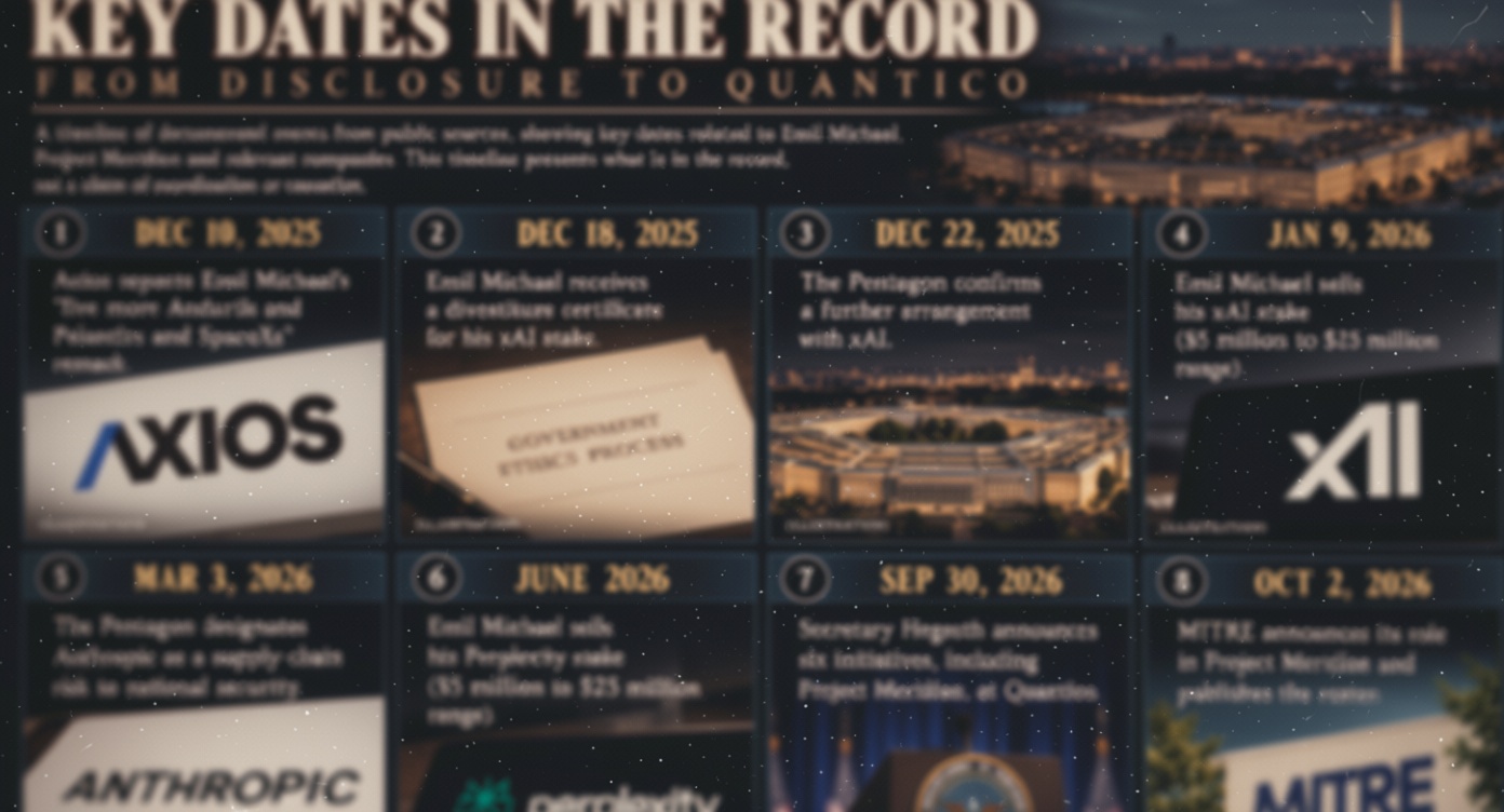 Reddit post claims Pentagon plans to involve MITRE in Project Meridian