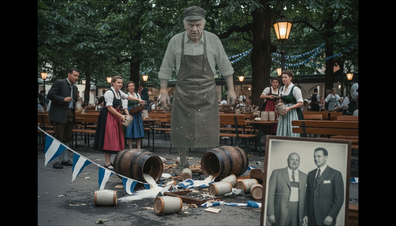 The Brewer Haunting Nockherberg and the Beer Garden in Munich