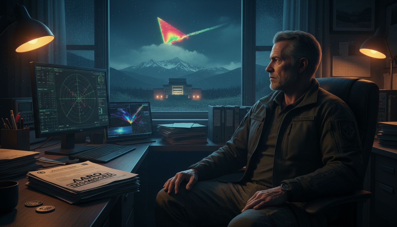 Army Intel Officer Sees UFO Vanish Over NORAD | Caison Best Interview