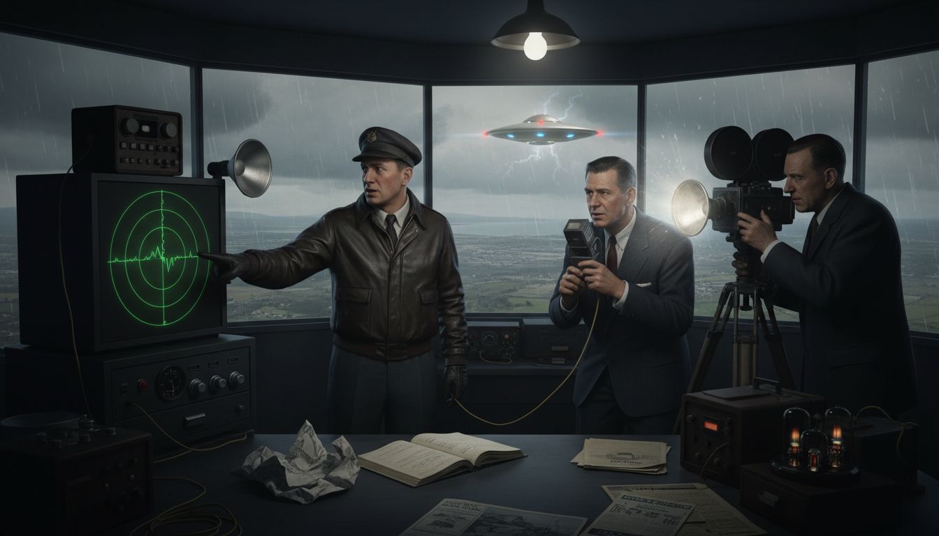 UFOs over South Wales: Pilot Encounter