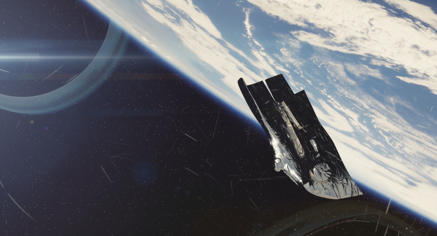 NASA’s 1998 STS-88 mission photographed the object called the Black Knight Satellite