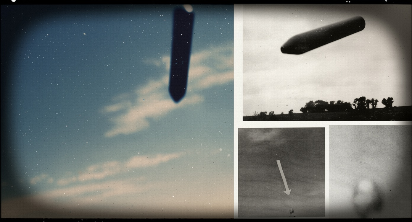 Carroll Watts’ UFO & Martian Pilot Photographs — Loco, Texas — June 1967