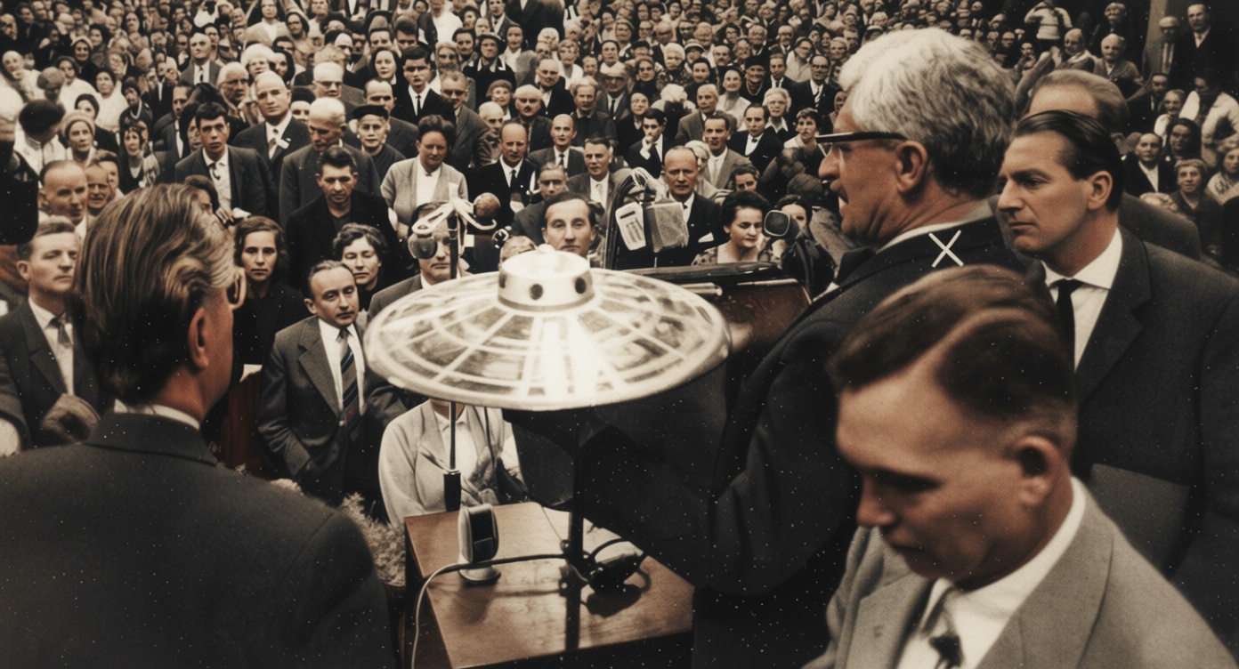 The Venusian Woman in the Crowd — Wiesbaden, West Germany — October 1960