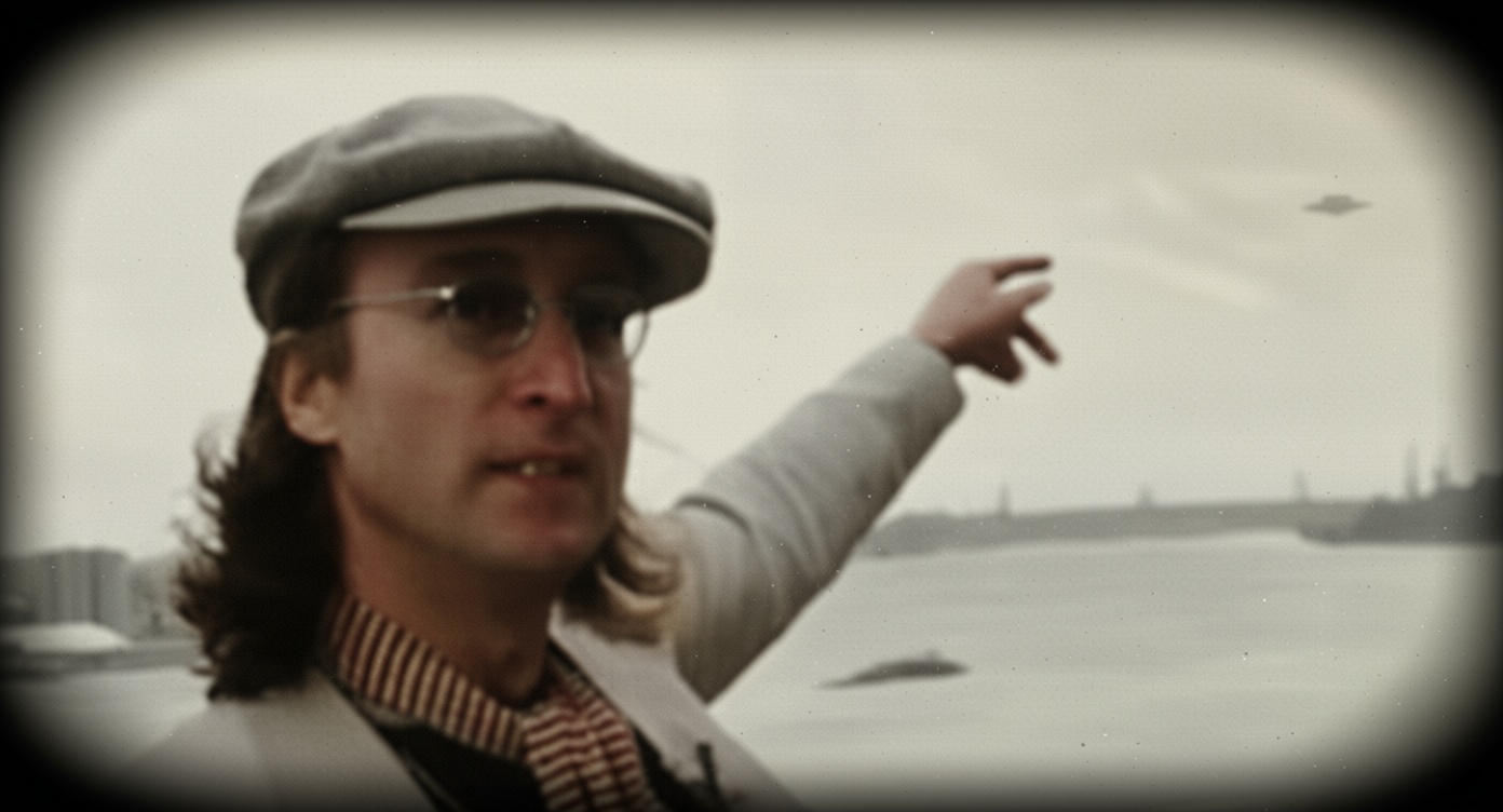 Reddit post claims John Lennon witnessed UFO activity in 1974
