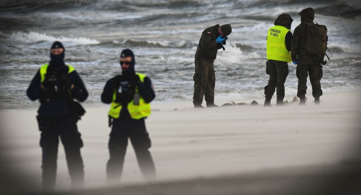 Mystery ‘UFO’ wreckage on Baltic beach identified as Polish military drone
