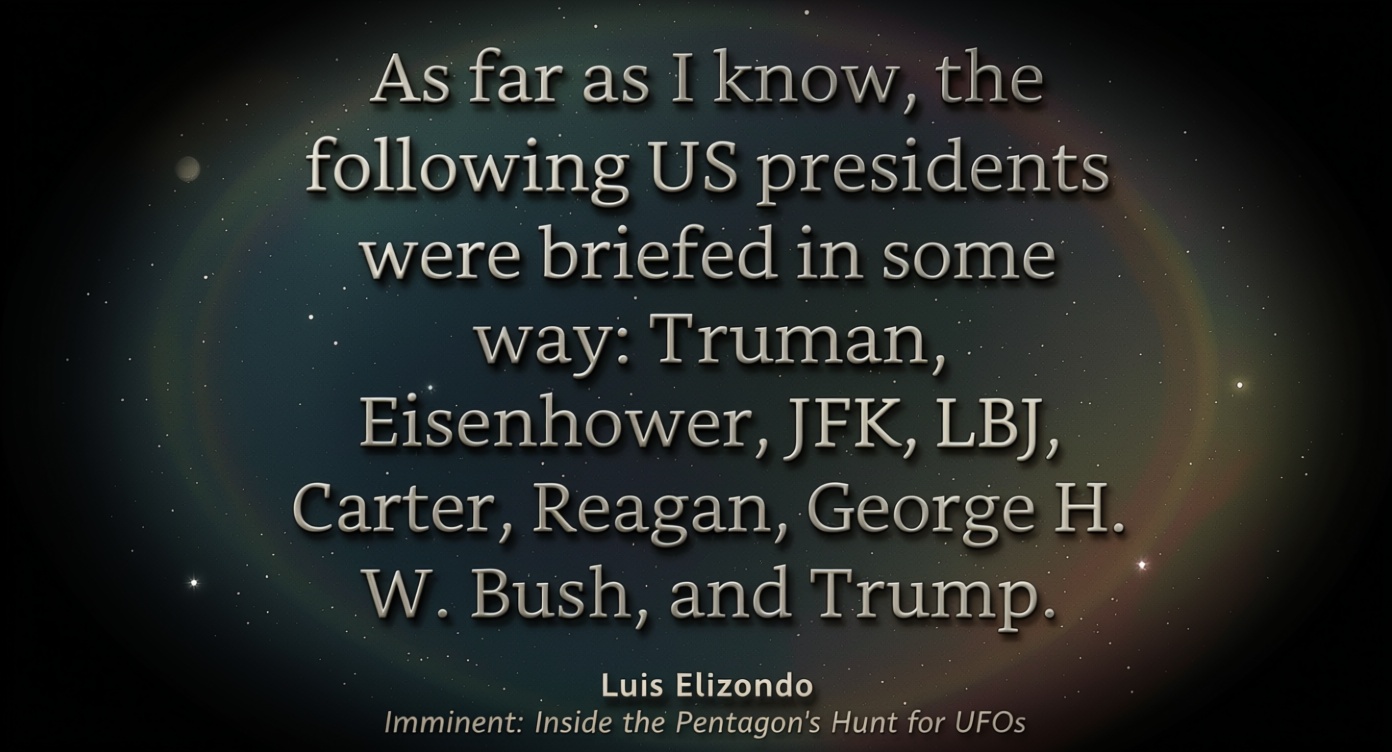 Former U.S. UAP chief claims presidents were not fully informed about UFOs