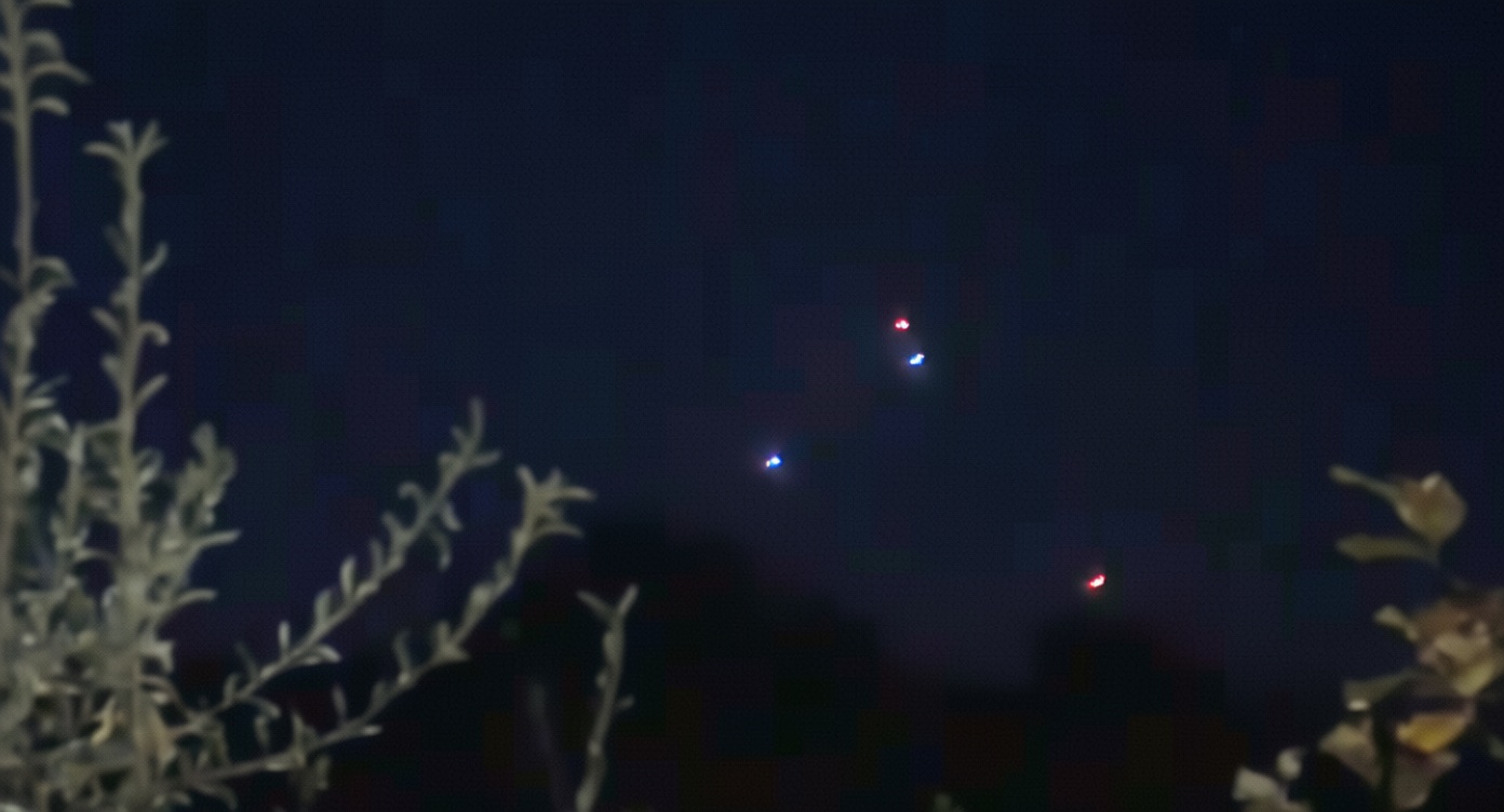 Video shows unidentified object streaking across Devon sky and appearing to split