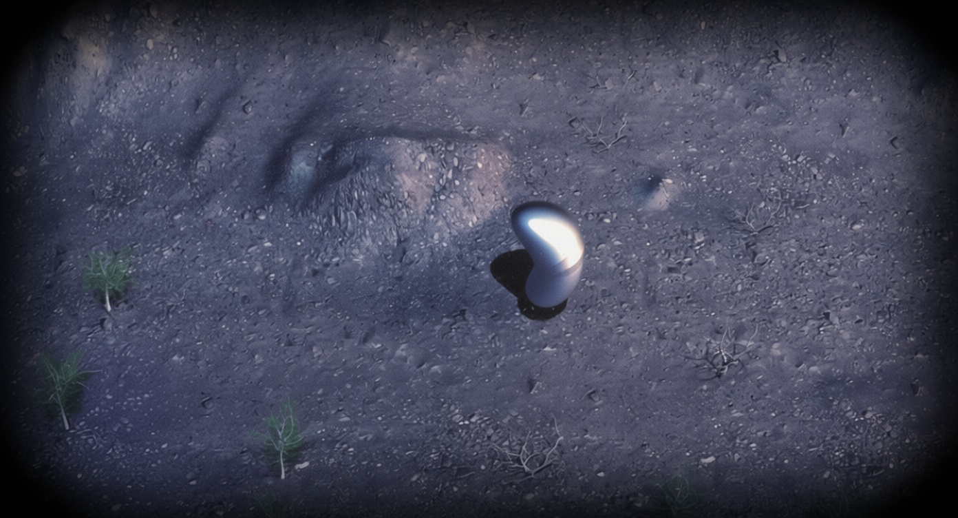 Unidentified object resembling a reported rubber-duck UAP filmed over Fremont