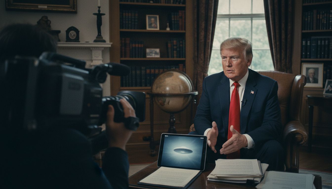 Trump says UFO disclosure is not a high priority